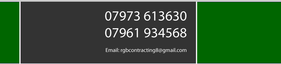 Contact RGB Contractors on 0141 353 3995
